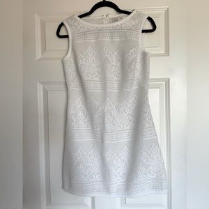 EUC Leon Max Limited Edition White Lace Dress
